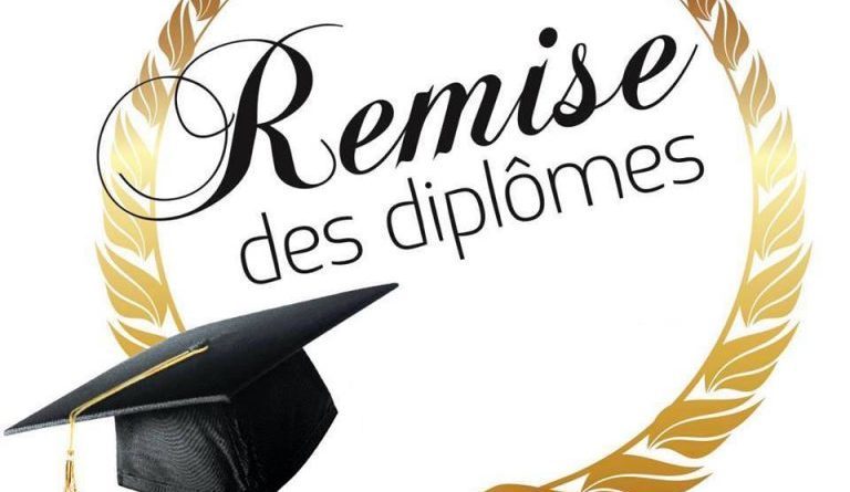 CEREMONIE DE REMISE DES DIPLOMES VENDREDI 13 DECEMBRE