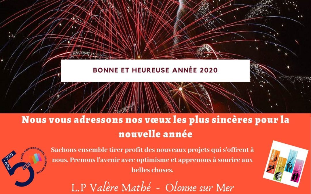 BONNE ANNEE 2020