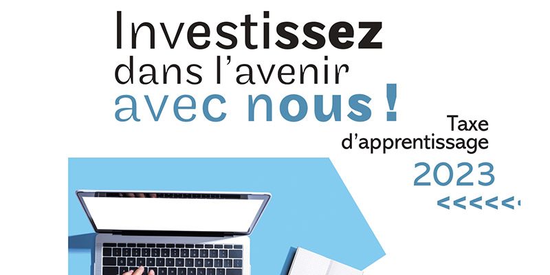 TAXE APPRENTISSAGE 2023 Soutenez nos élèves !