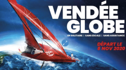 Le Lycée Valère MATHE sur les pontons du VENDEE GLOBE.